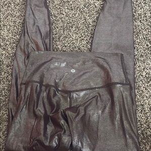 Lululemon Athletica Shimmering Black Leggings